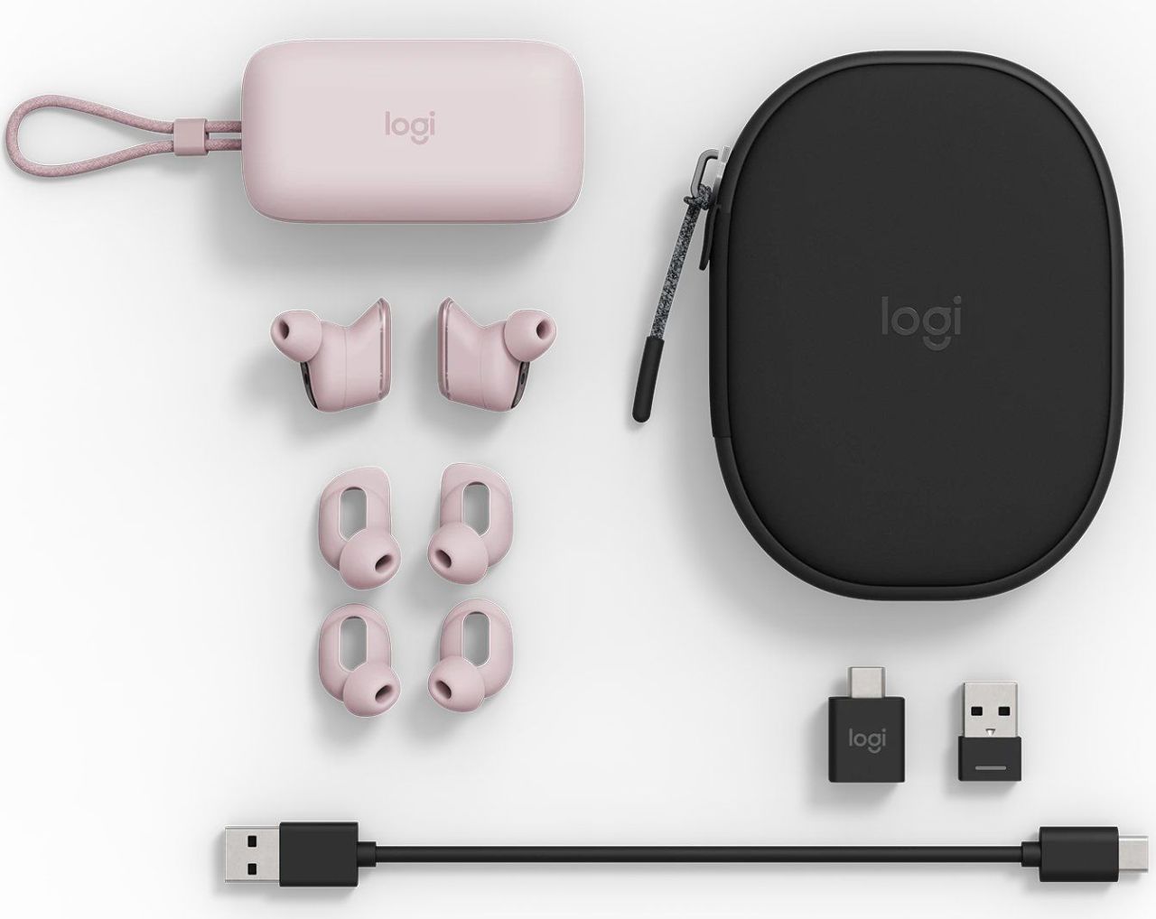 Logitech Zone True Wireless Bluetooth Headset Rose Logitech Zone True Wireless Bluetooth Headset Rose