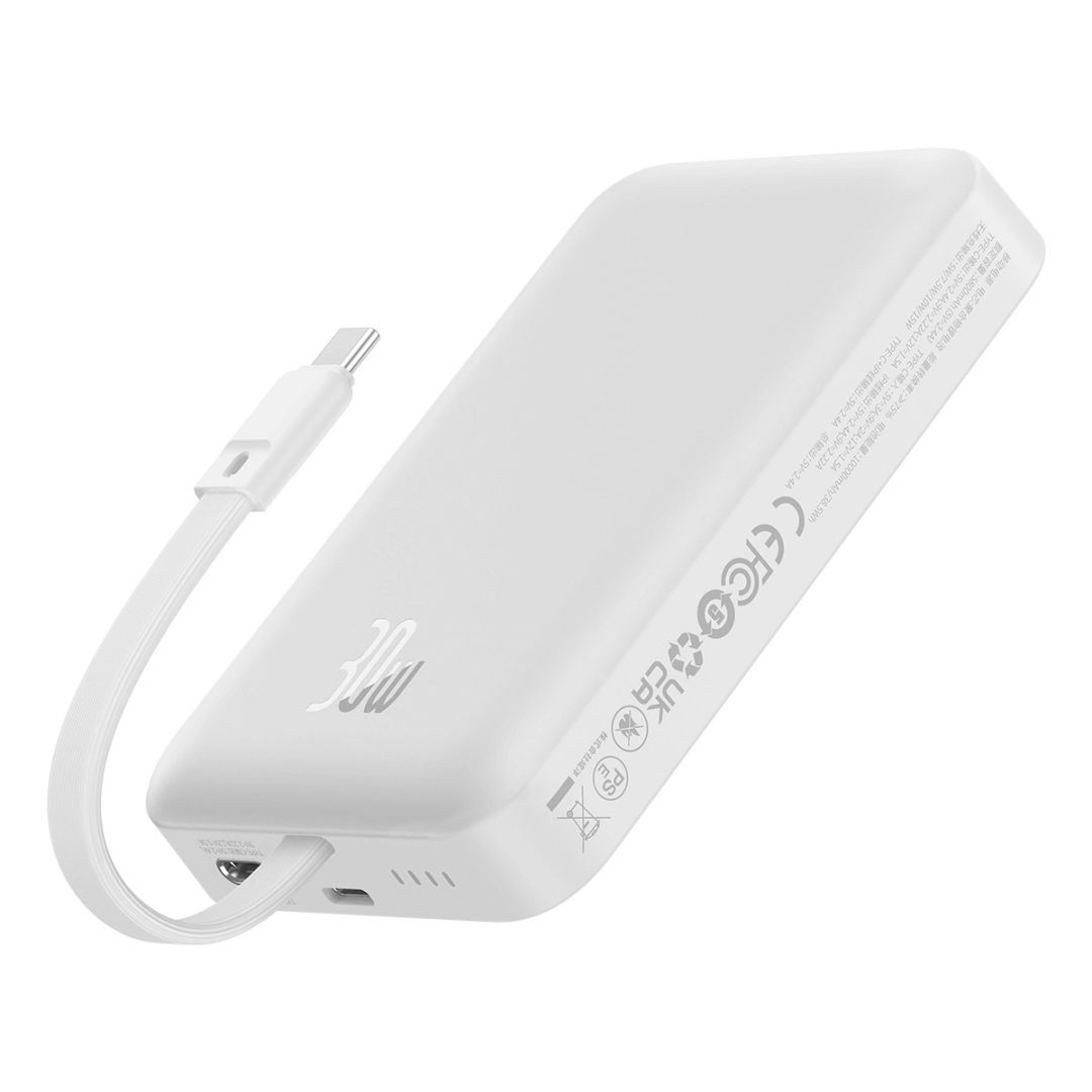 Baseus Magnetic Mini 10000mAh PowerBank White