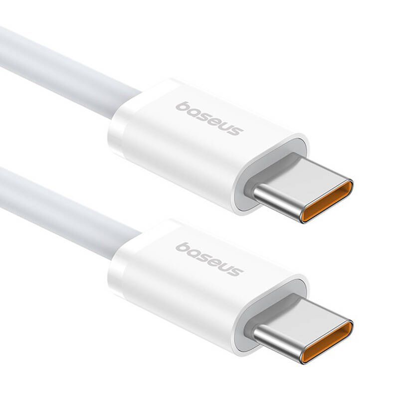 Baseus Superior 2 Series USB-C - USB-C Cable 100W 2m White Baseus Superior 2 Series USB-C - USB-C Cable 100W 2m White