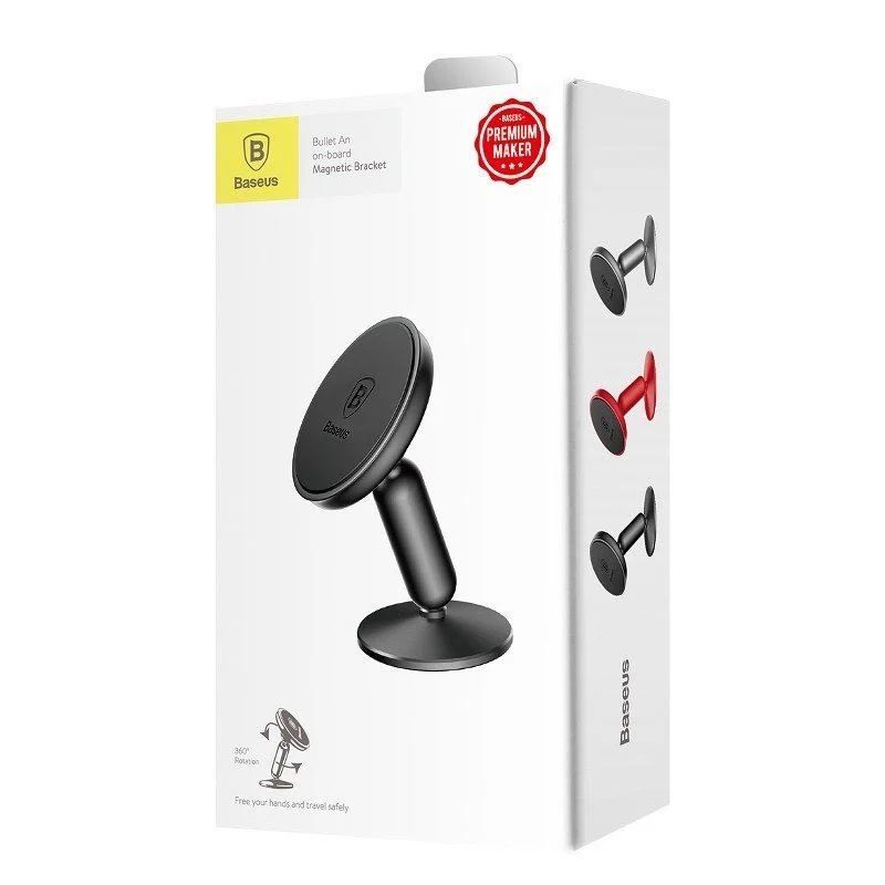 Baseus Bullet An on-board Magnetic autós tartó Black Baseus Bullet An on-board Magnetic autós tartó Black