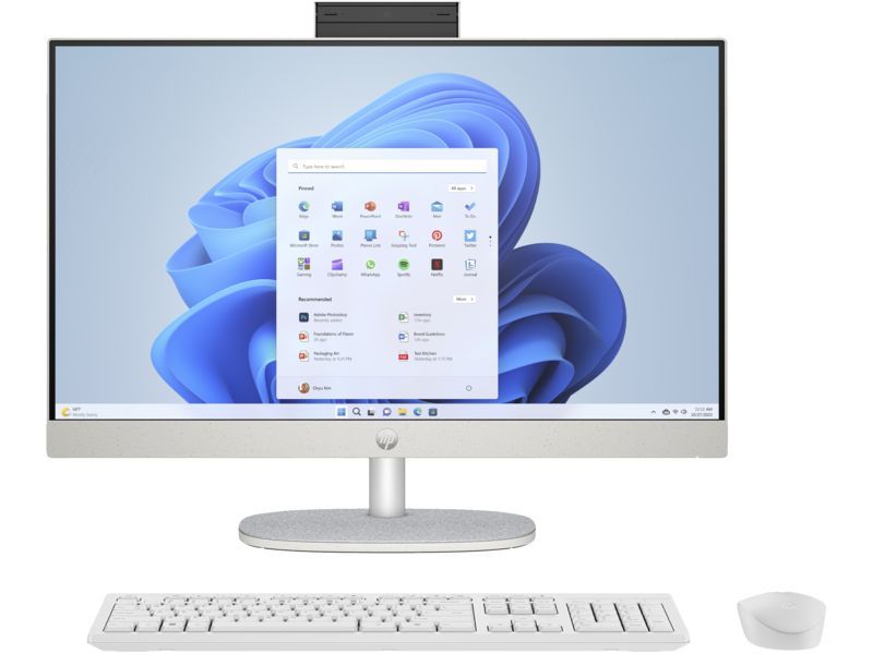 HP All-in-One 27-cr0005nn White
