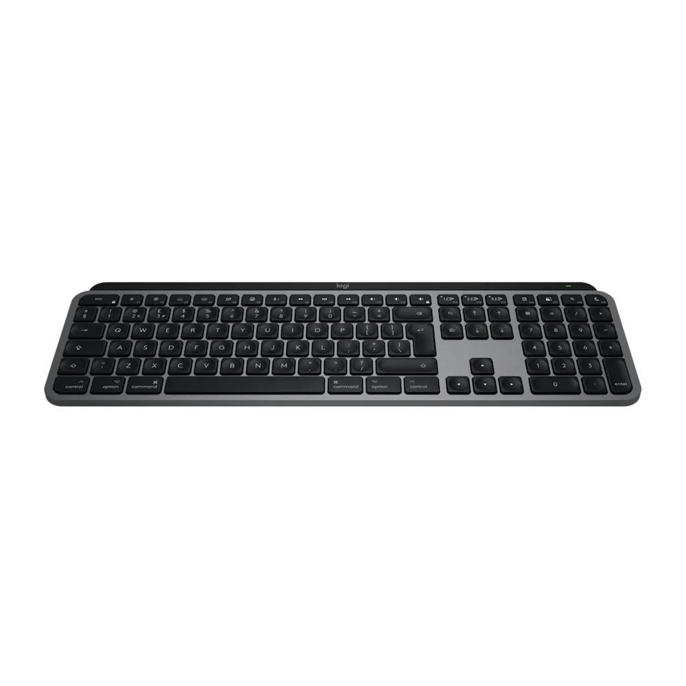 Logitech MX Keys S for Mac Bluetooth Keyboard Space Gray UK