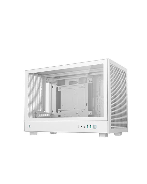 DeepCool CH260 WH Tempered Glass White