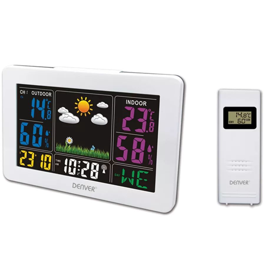 Denver WS-540 Időjárás Állomás White Denver WS-540 Időjárás Állomás White