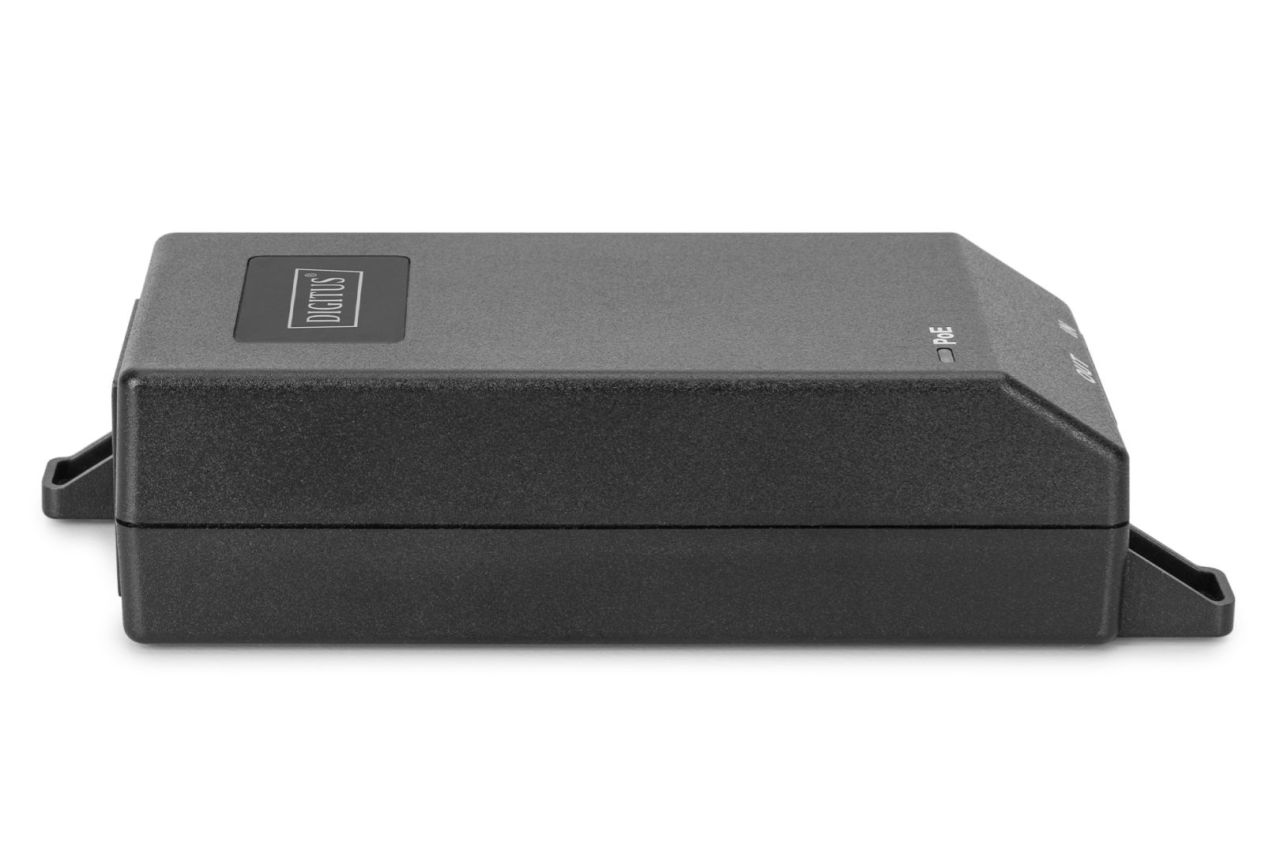 Digitus Gigabit Ethernet PoE+ Injector 802.3at Power Pins:4/5(+) 7/8(-) 30W