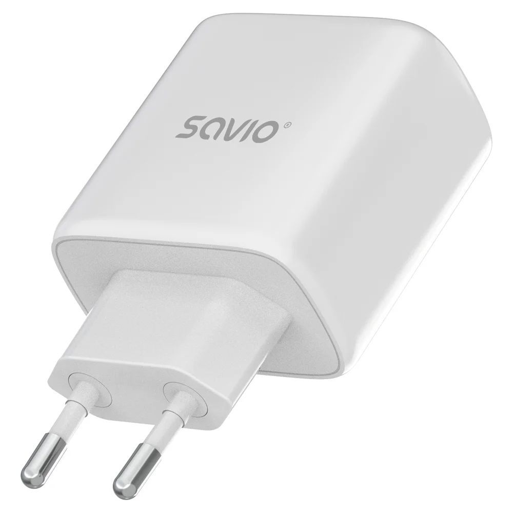 Savio LA-12 Wall quick charger 20W White Savio LA-12 Wall quick charger 20W White