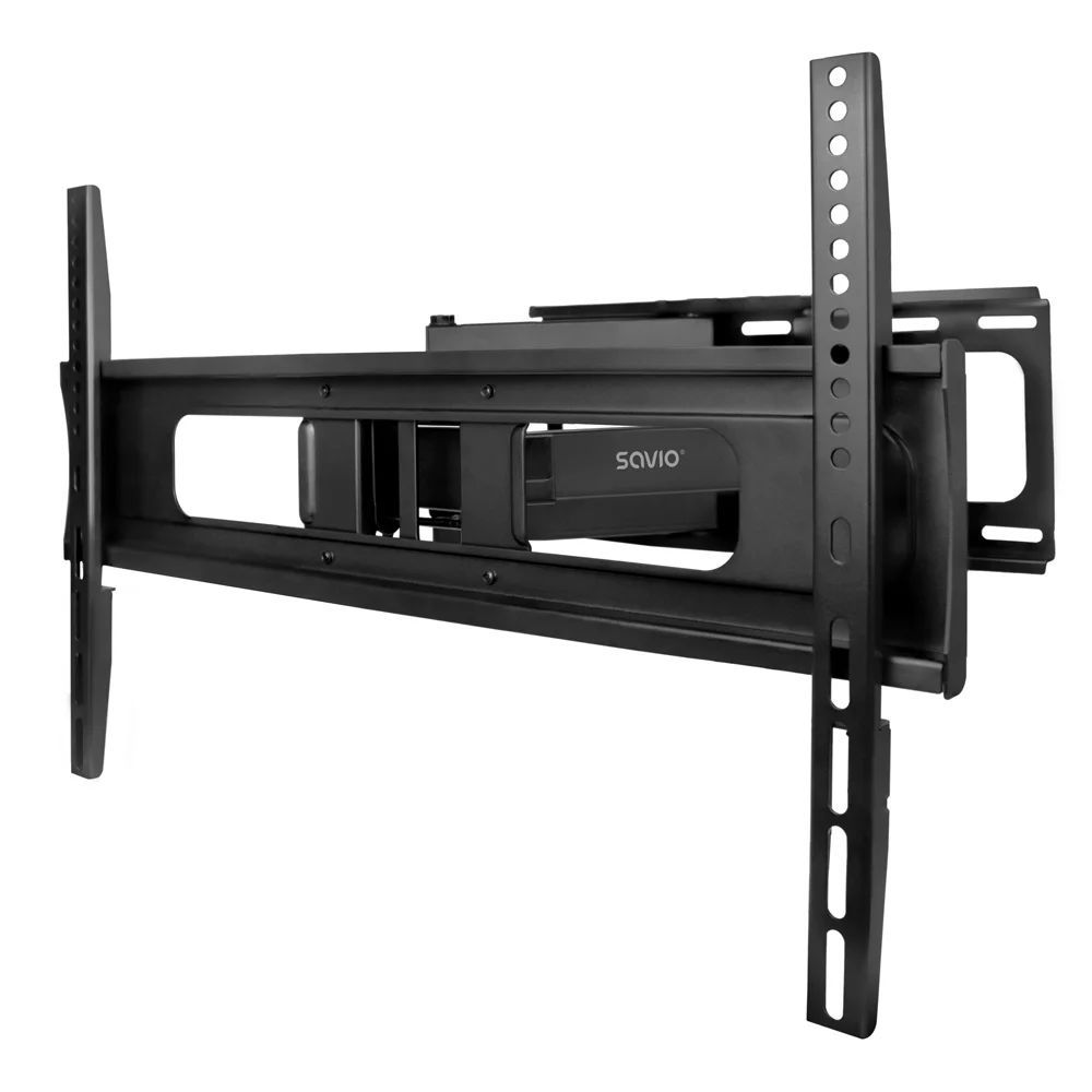 Savio Full-motion TV wall mount 37″ – 86″ 60kg Black