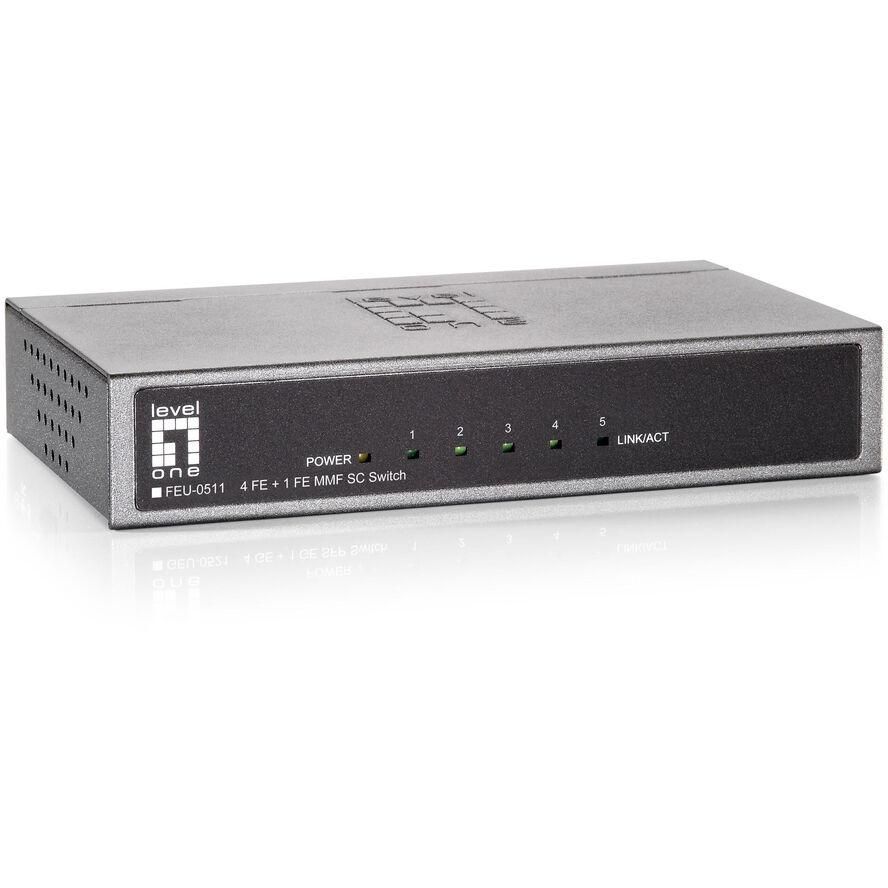 LevelOne FEU-0511 5-Port Fast Ethernet Switch LevelOne FEU-0511 5-Port Fast Ethernet Switch