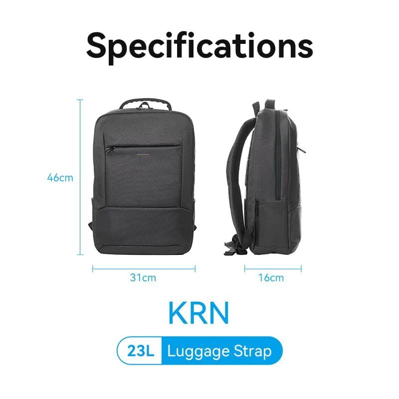 Vention KRN 23L Laptop Backpack 15,6" Black