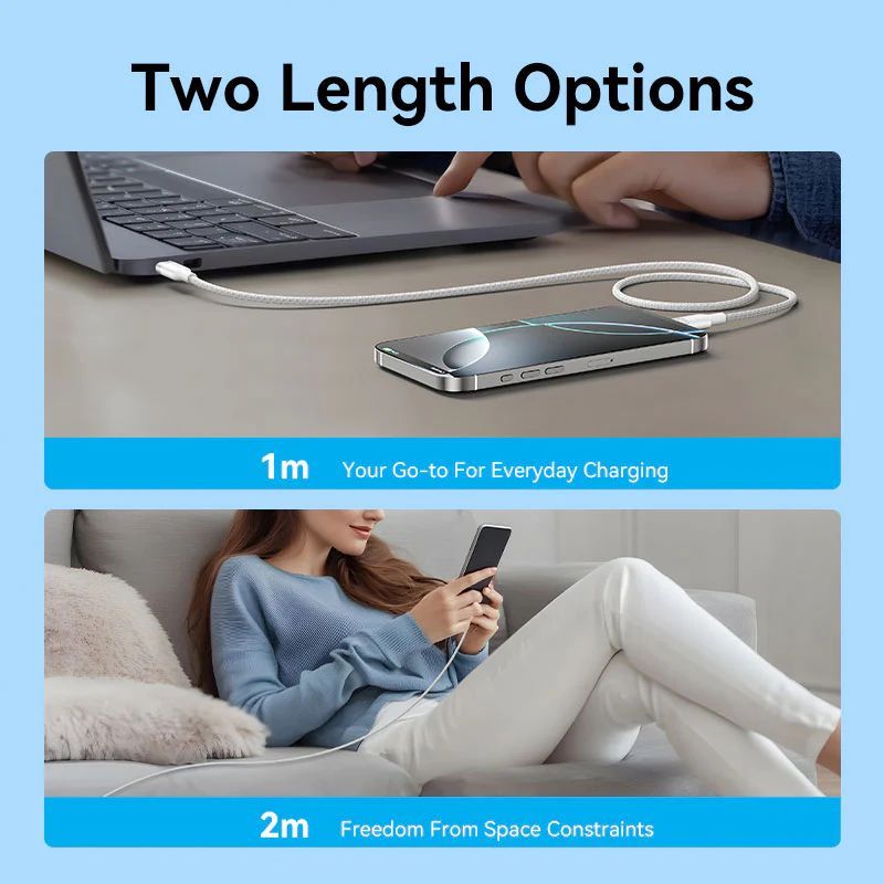 Vention USB-C to C 2.0 5A 240W cable 2m Black