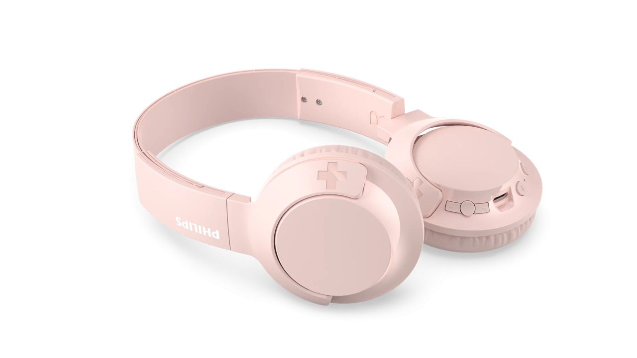 Philips On-ear Headband Wireless Bluetooth Headset Pink Philips On-ear Headband Wireless Bluetooth Headset Pink