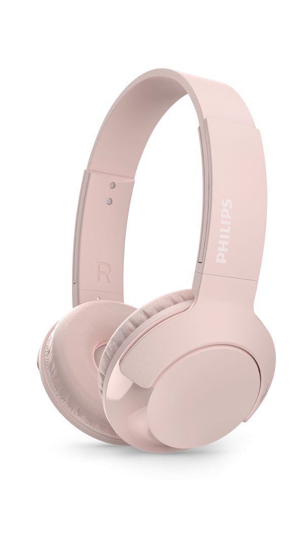 Philips On-ear Headband Wireless Bluetooth Headset Pink Philips On-ear Headband Wireless Bluetooth Headset Pink
