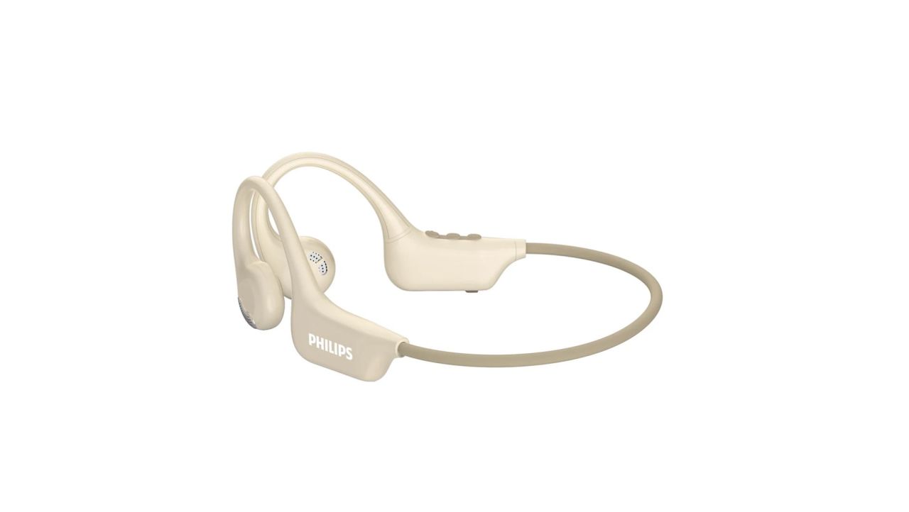 Philips Open-ear Wireless Sports Headphones Beige Philips Open-ear Wireless Sports Headphones Beige