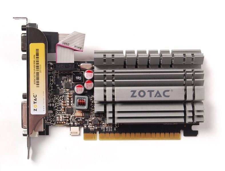 Zotac GeForce GT 730 4GB DDR3 Zone Edition Zotac GeForce GT 730 4GB DDR3 Zone Edition