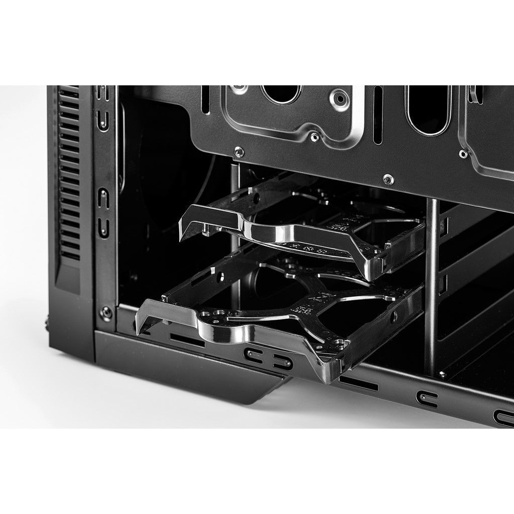 Inter-Tech X-908 Infini2 RGB Tempered Glass Black