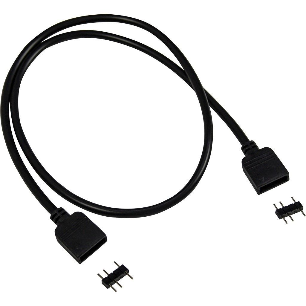 Inter-Tech X-908 Infini2 RGB Tempered Glass Black