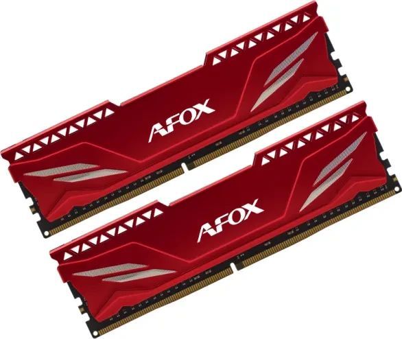 AFOX 32GB DDR4 3200MHz Kit(2x16GB) Gaming Red AFOX 32GB DDR4 3200MHz Kit(2x16GB) Gaming Red