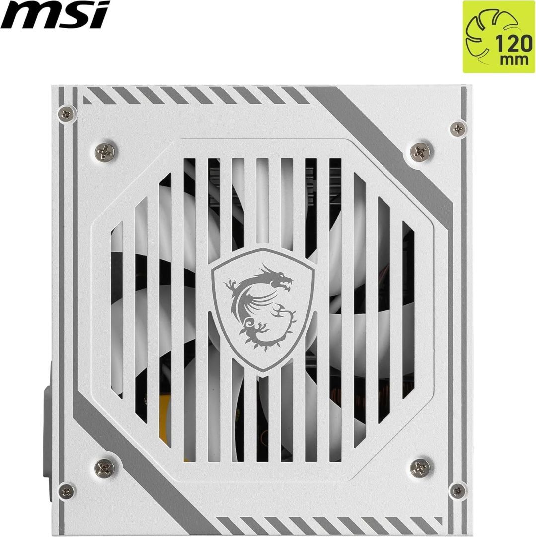 Msi 650W 80+ Bronze MAG A650BN White