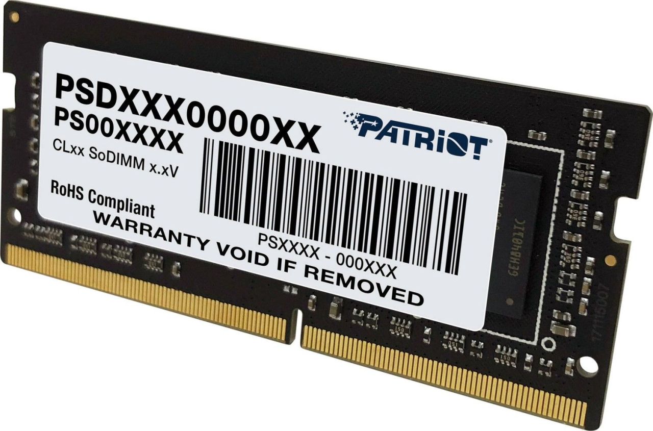 Patriot 8GB DDR4 2666MHz SODIMM Signature Line Patriot 8GB DDR4 2666MHz SODIMM Signature Line