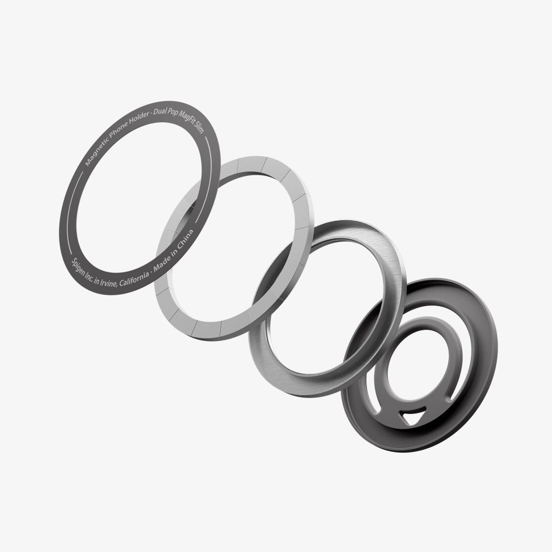 Spigen Dual Pop MagSafe Phone Holder (Slim) Marble Grey