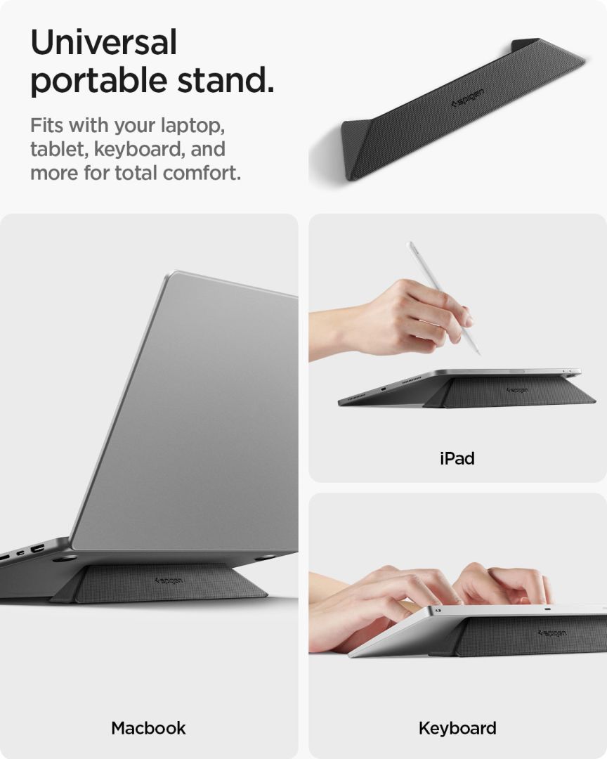 Spigen LD201-S4 Slimfold Laptop Stand Black