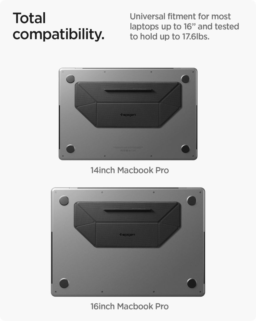 Spigen LD201-S3 Slimfold Laptop Stand Black