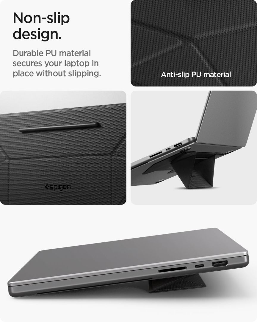 Spigen LD201-S3 Slimfold Laptop Stand Black