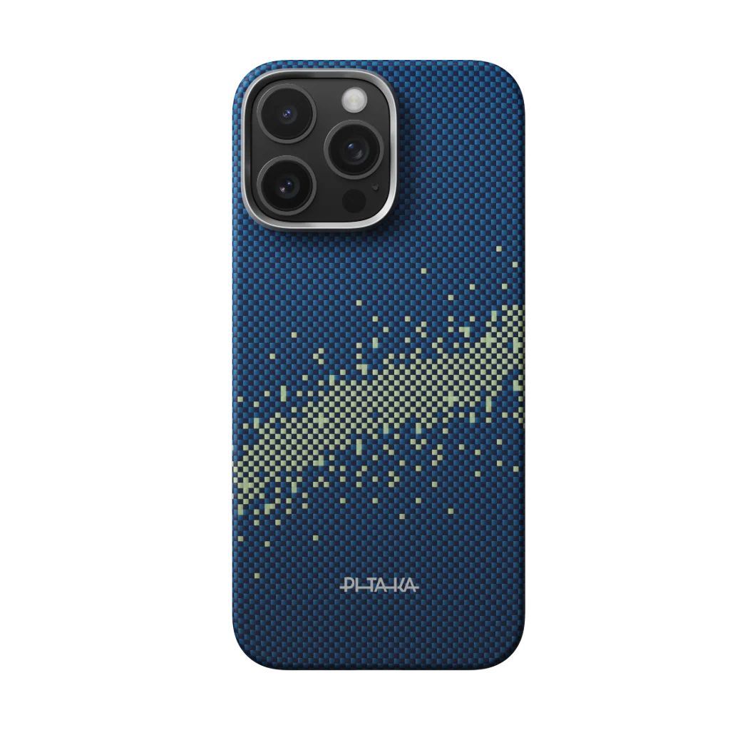 Pitaka Ultra-Slim Case for iPhone 16 Pro Max Milky Way galaxy (PitaTap)