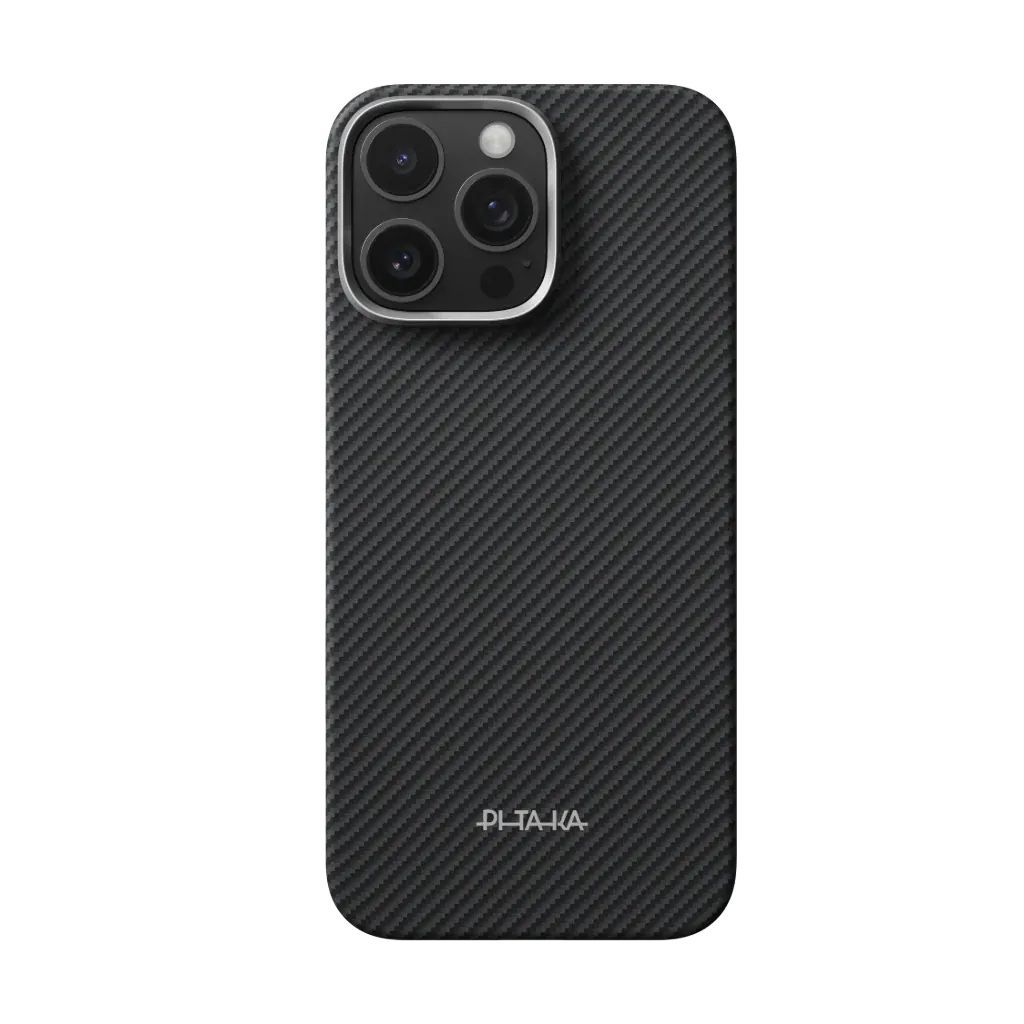 Pitaka Ultra-Slim Case for iPhone 16 Pro Black/Grey