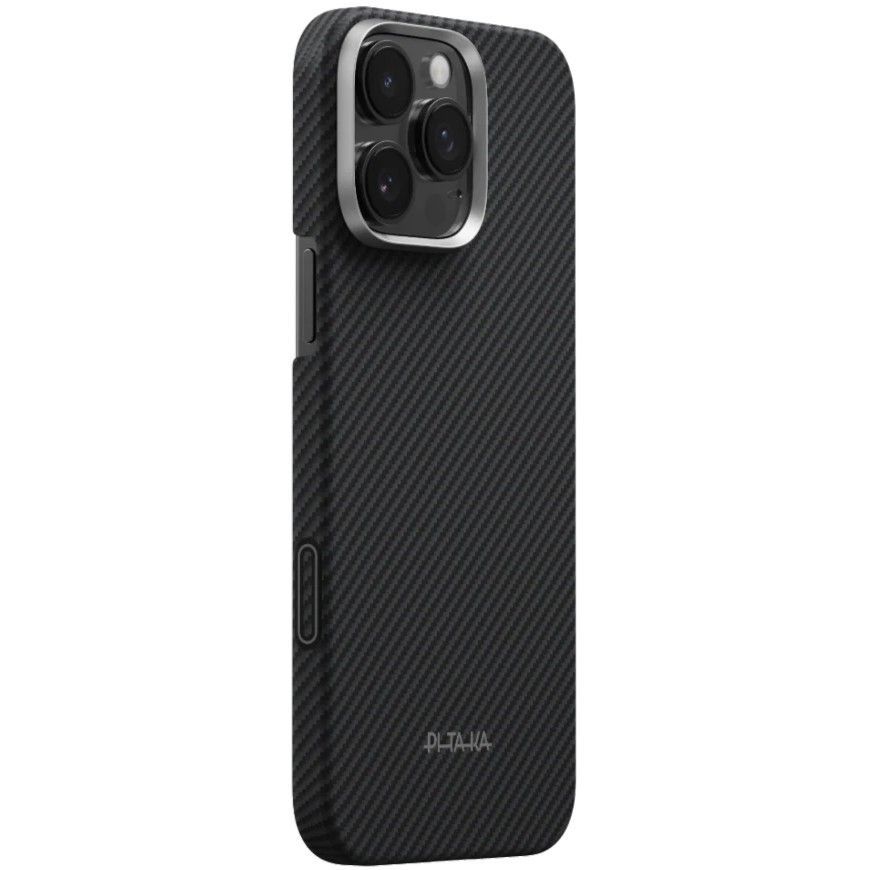 Pitaka Ultra-Slim Case for iPhone 16 Pro Max Black/Grey
