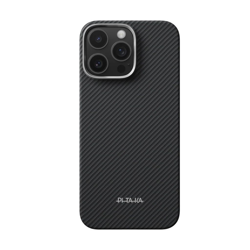 Pitaka Ultra-Slim Case for iPhone 16 Pro Max Black/Grey