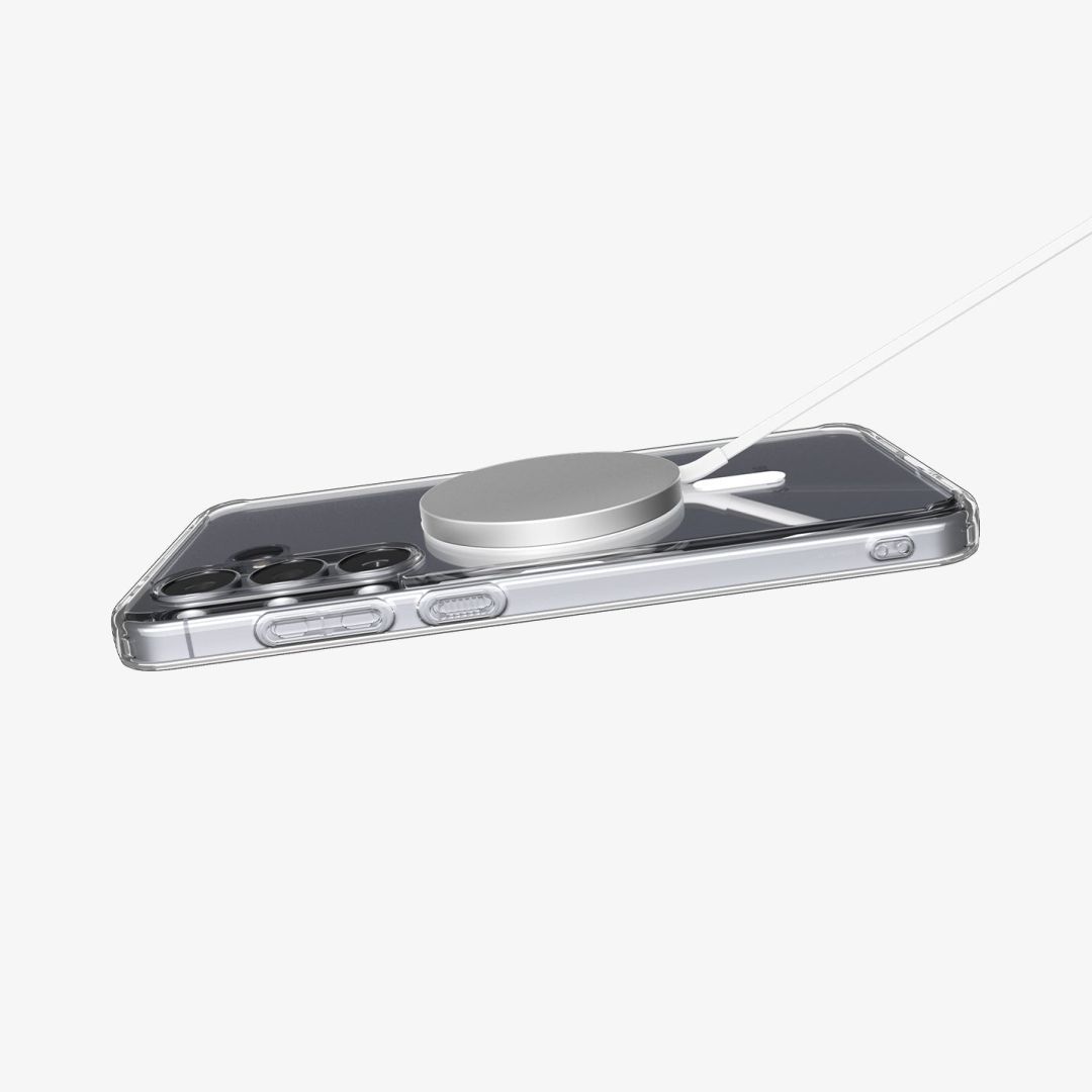 Spigen Ultra Hybrid MagSafe for Samsung Galaxy S25 FE Clear White