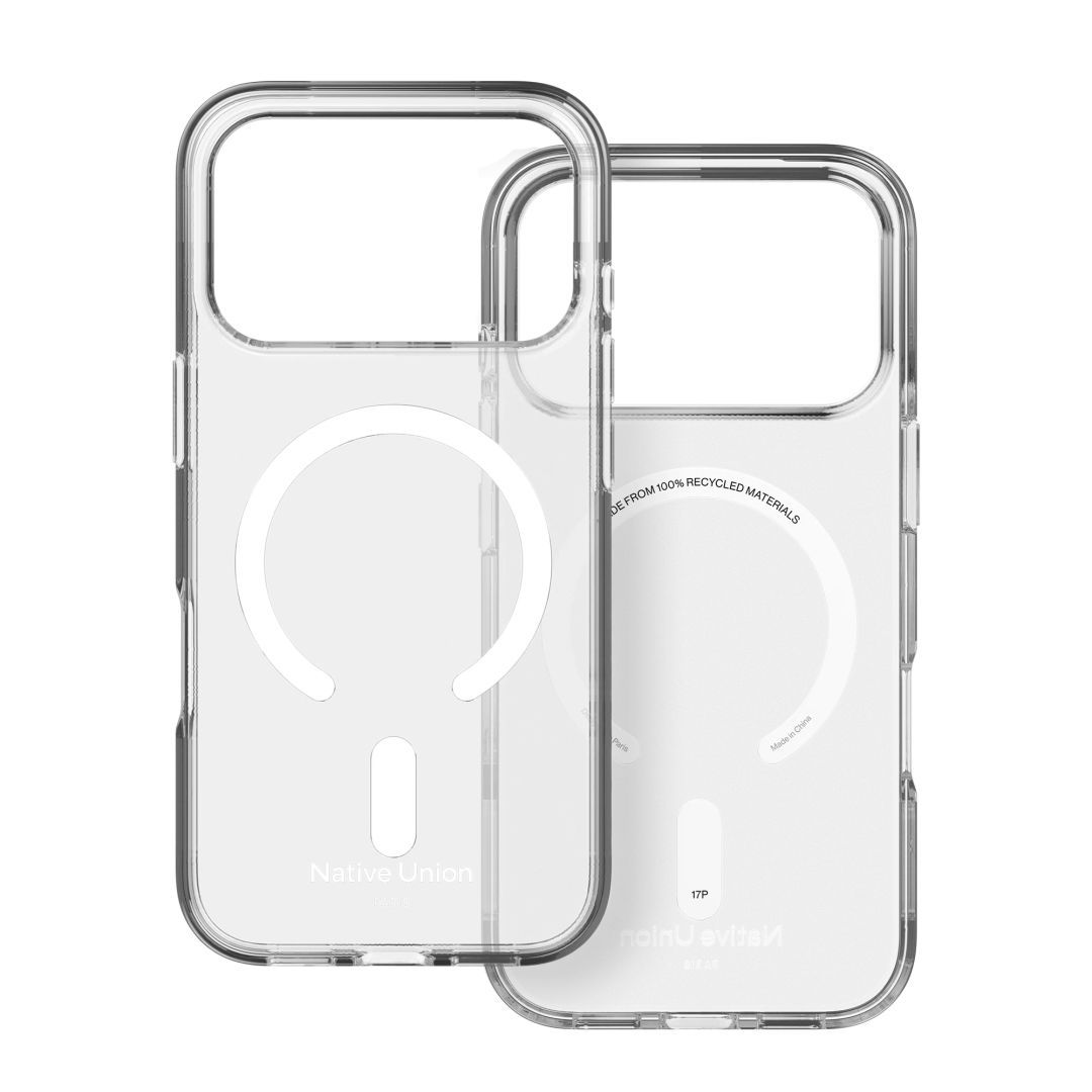 Native Union 4(RE)Clear Case for iPhone 17 Pro Transparent