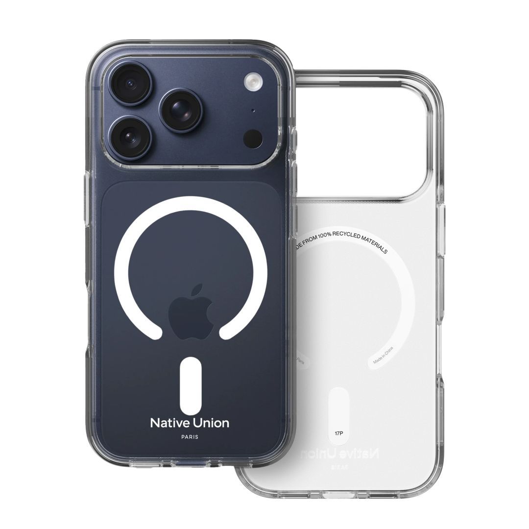 Native Union 4(RE)Clear Case for iPhone 17 Pro Transparent
