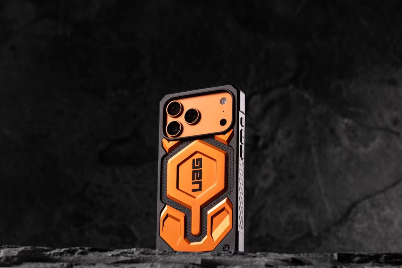 UAG Monarch Pro case for iPhone 17 Pro Max Orange