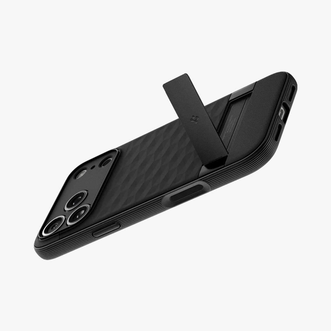Spigen Parallax S MagSafe case for iPhone 17 Pro Matte Black