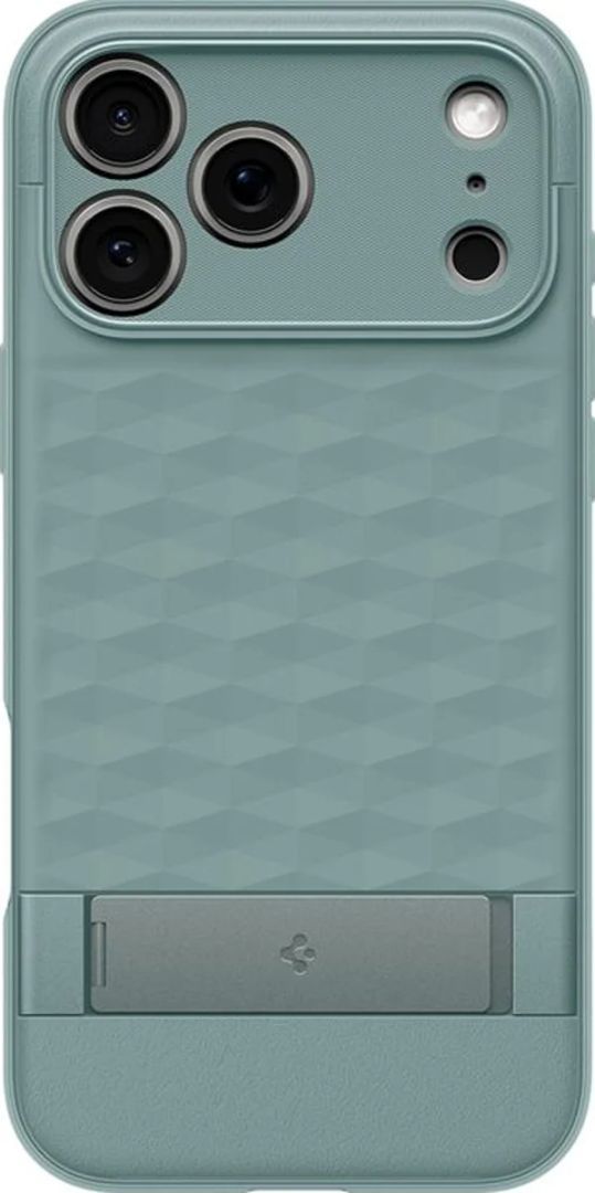 Spigen Parallax S MagSafe case for iPhone 17 Pro Max Sage Green