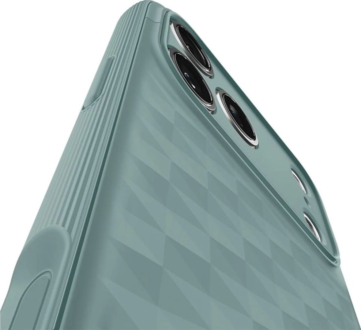 Spigen Parallax S MagSafe case for iPhone 17 Pro Max Sage Green