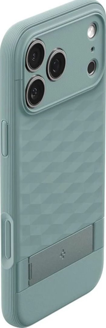 Spigen Parallax S MagSafe case for iPhone 17 Pro Max Sage Green