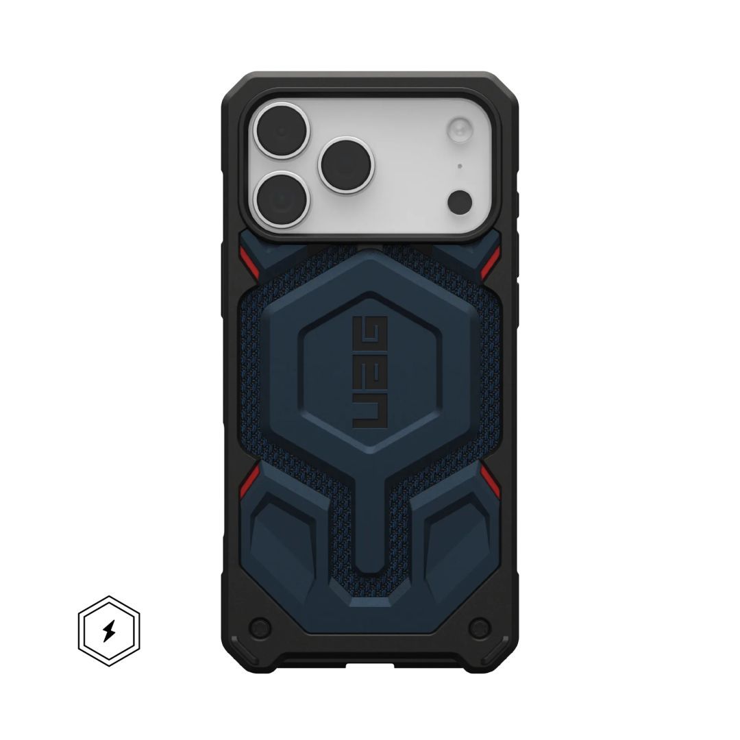 UAG Monarch Pro case for iPhone 17 Pro Max Kevlar Mallard