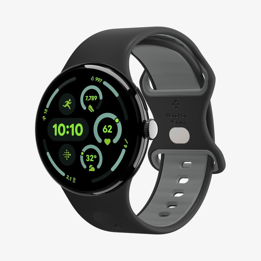 Spigen Nano Pop Band for Google Pixel Watch 4/3/2/1 41mm Black Sesame
