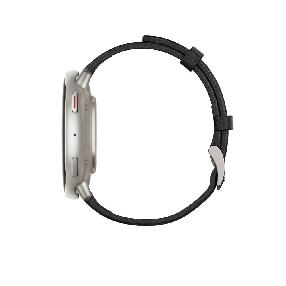 Amazfit Active 2 NFC (Round) Black Leather