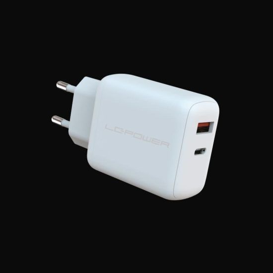 LC Power 45W Wall Charger White