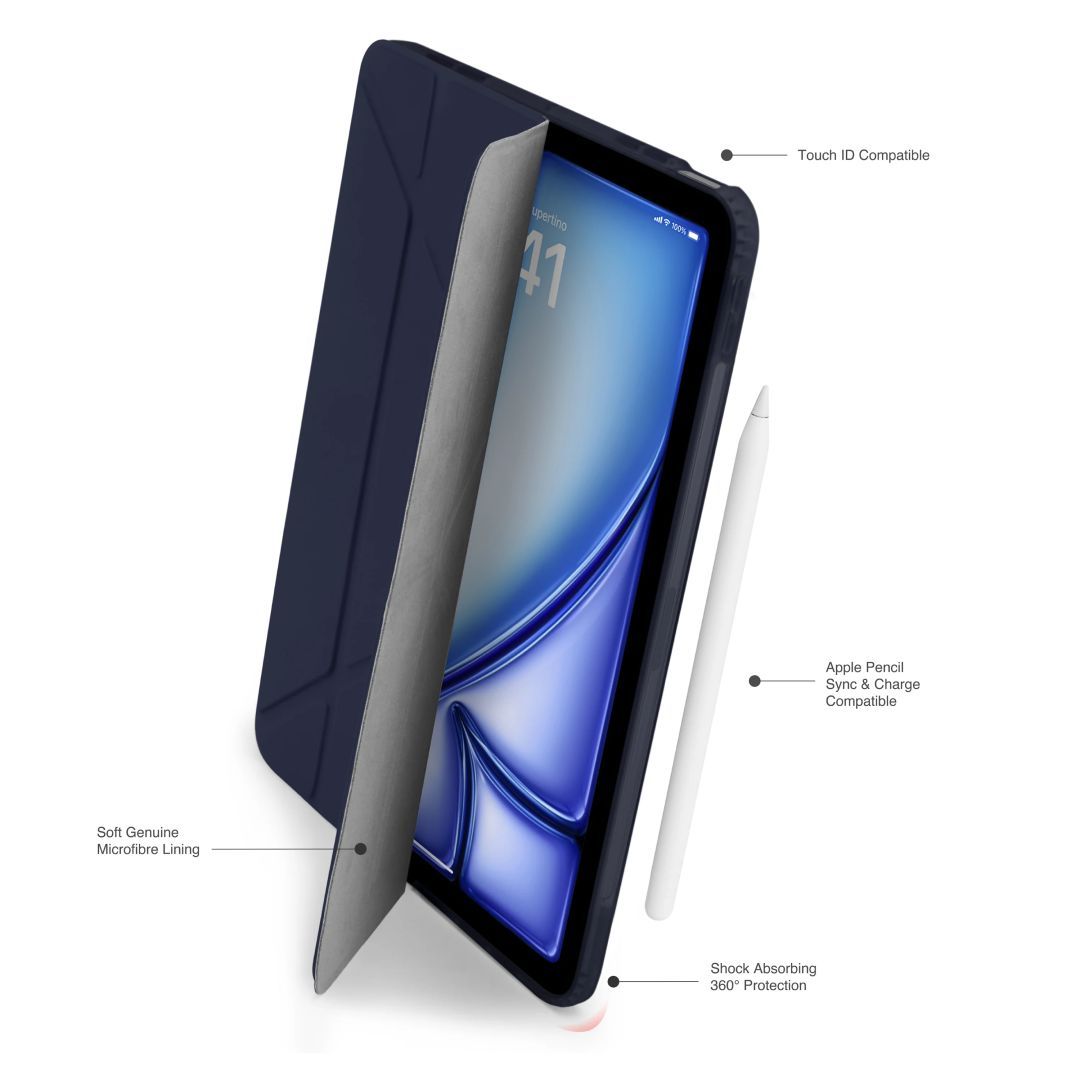 Pipetto Origami No1 Original Case iPad Air 13 (2024) Dark Blue Pipetto Origami No1 Original Case iPad Air 13 (2024) Dark Blue
