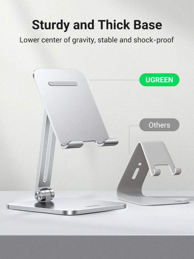 UGREEN Foldable Multi-Angle Pad Stand Gray UGREEN Foldable Multi-Angle Pad Stand Gray