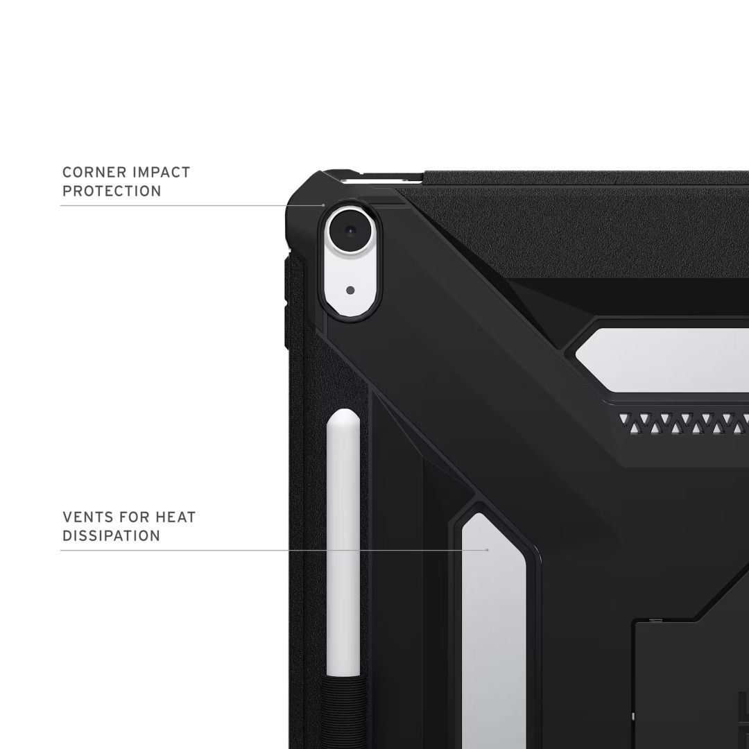 UAG Scout Plus case for iPad Air 13" (2024/2025) Black UAG Scout Plus case for iPad Air 13" (2024/2025) Black
