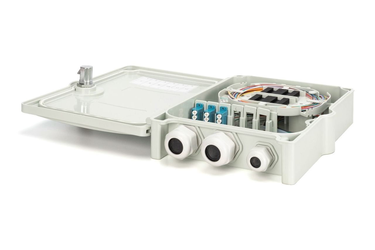 Digitus DN-968913-LC FTTH/FTTB Distribution box Grey Digitus DN-968913-LC FTTH/FTTB Distribution box Grey