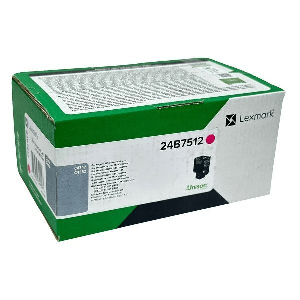 Lexmark 24B7512 Magenta toner