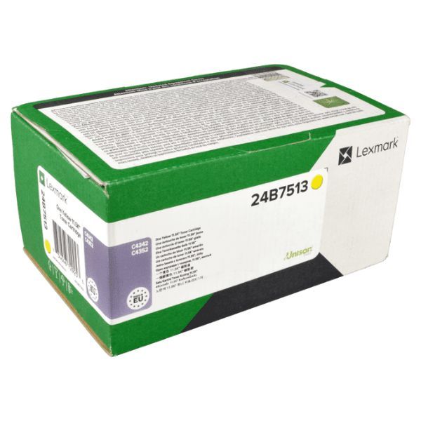 Lexmark 24B7513 Yellow toner