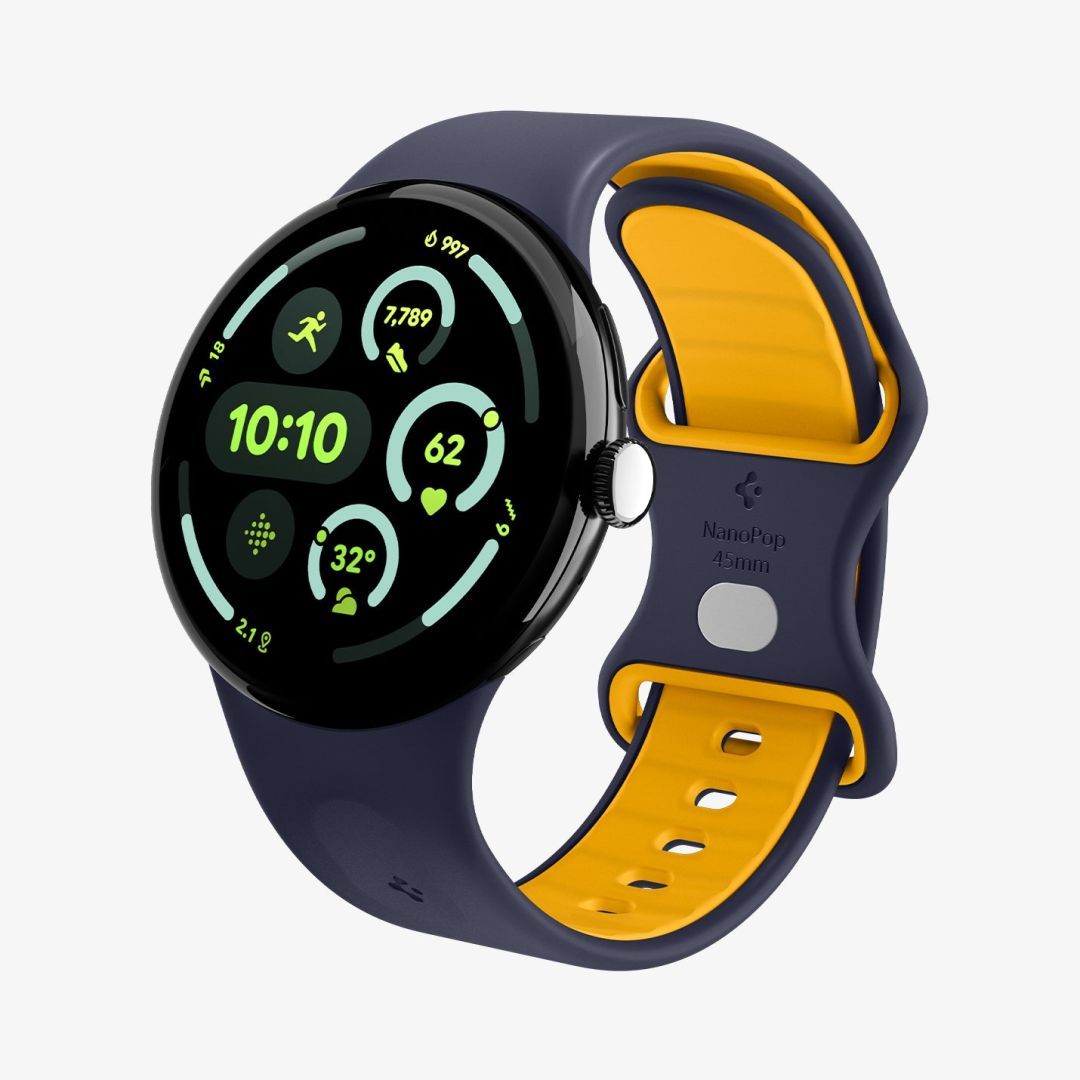 Spigen Nano Pop Band for Google Pixel Watch 4/3/2/1 41mm Blueberry Navy